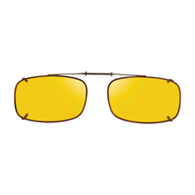 Load image into Gallery viewer, Deep Rectangle, Shade Control, Polarized, Clip On Sunglasses - Opsales