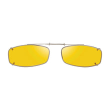 Load image into Gallery viewer, Slim Rectangle, Polarized Clip On Sunglasses. - Opsales