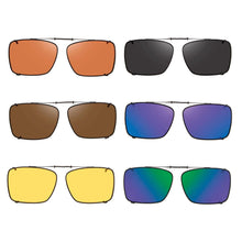 Load image into Gallery viewer, 6 HIP Shade Control Polarized Clip On Sunglasses - Opsales, Inc
