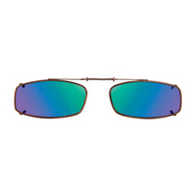 Load image into Gallery viewer, Slim Rectangle, Polarized Clip On Sunglasses. - Opsales
