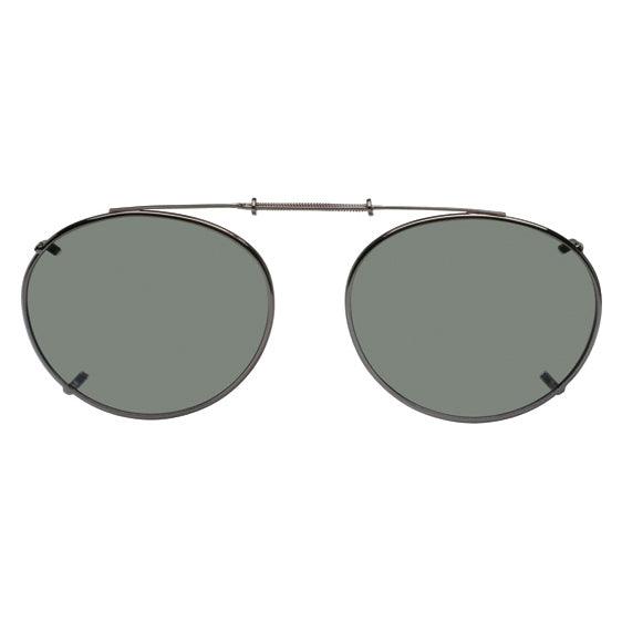 Oval Style, Polarized Clip On Sunglasses - Opsales